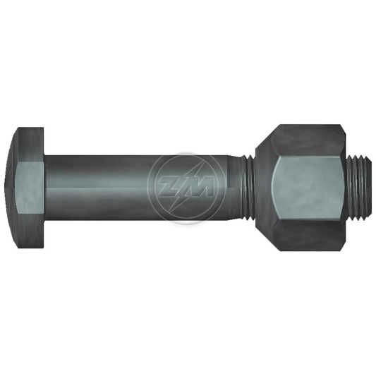Kit 20 Parafuso Roda 5/8"x79,4/80,5xCH1.1/16" - ZM - (1)