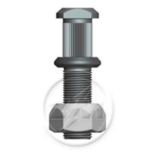 Kit 24 Parafuso Roda 7/8"x92/100xH22 Direito - ZM - (1)