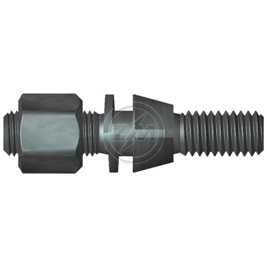 Kit 50 Prisioneiro Roda 7/16"x2,½"xCH11/16" - ZM - 40.716.80 - (1)