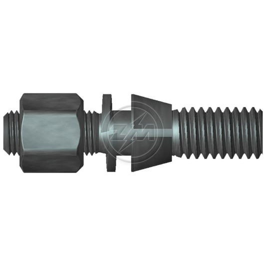 Kit 50 Prisioneiro Roda 7/16"x1/2"-12BSWx2,½" - ZM - (1)