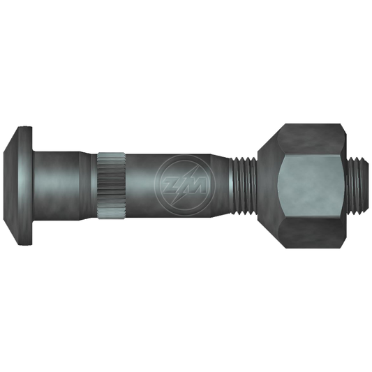 Kit 20 Parafuso Roda 9/16"x82,9/90,1xCH1.1/16" - ZM - (1)