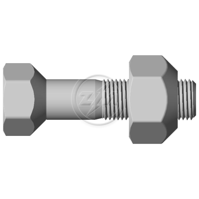 Kit 50 Parafuso Roda 9/16"-18UNF X 52/67 - ZM - 40.916.33 - (1)