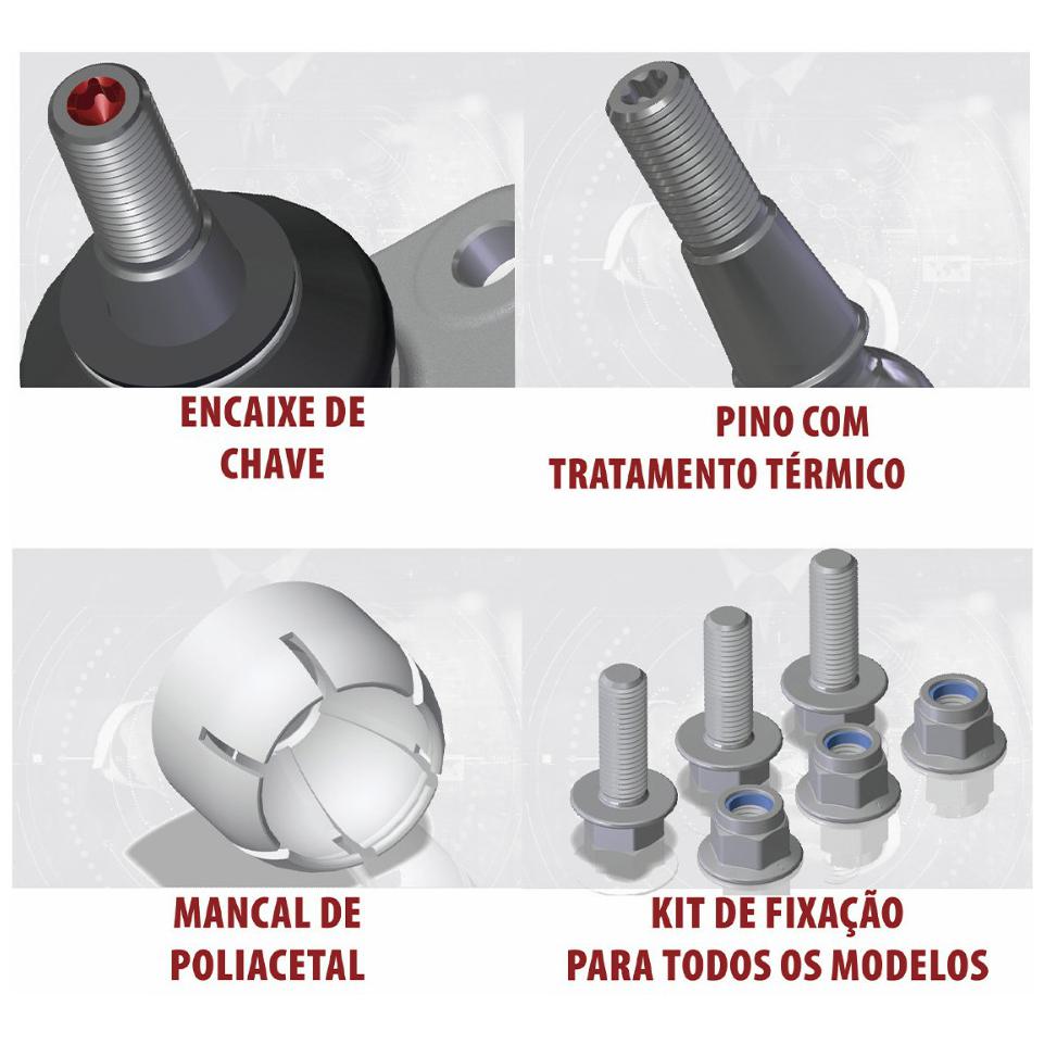 Pivô da Suspensão - ZM - 470.234.02 - (4)