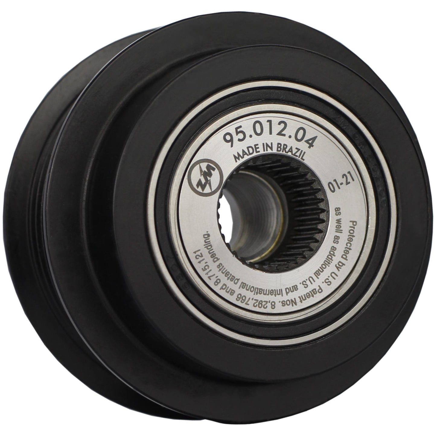 Polia Decoupler do Alternador - ZM - 95.012.04 - (1)