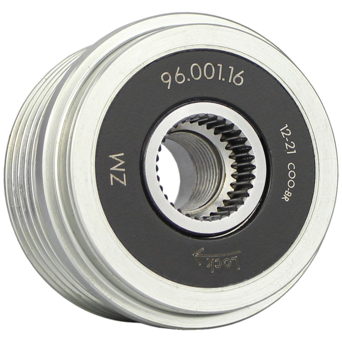 Polia de Roda Livre OAP do Alternador - ZM - 96.001.16 - (1)