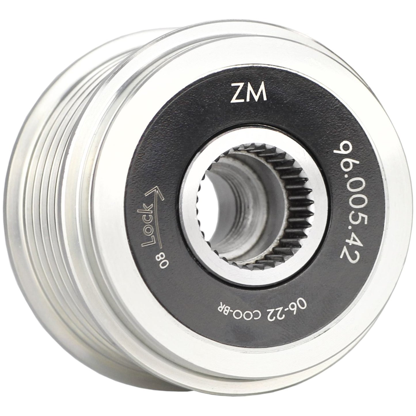 Polia de Roda Livre OAP do Alternador - ZM - 96.005.42 - (1)