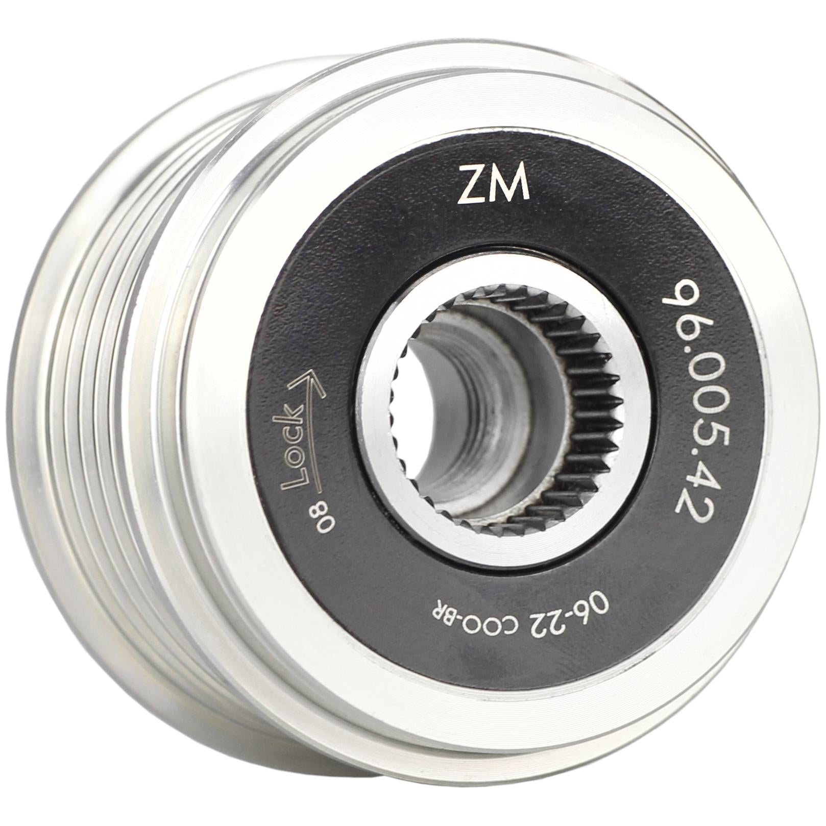 Polia de Roda Livre OAP do Alternador - ZM - 96.005.42 - (1)