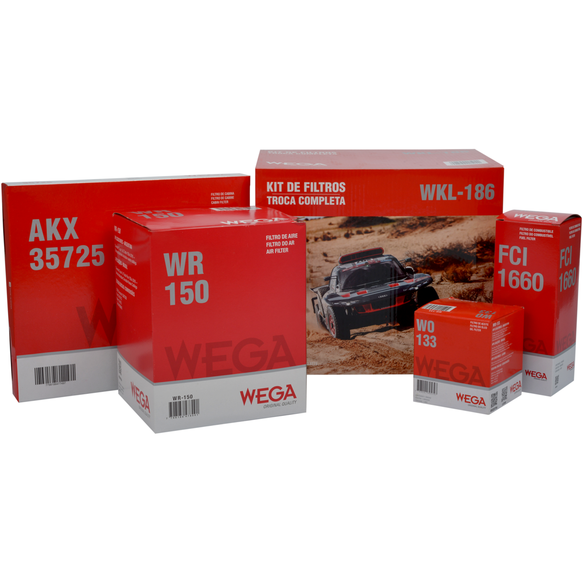 Kit Filtros Gm Cruze 1.4 - Wega - Wkl186 - (1)