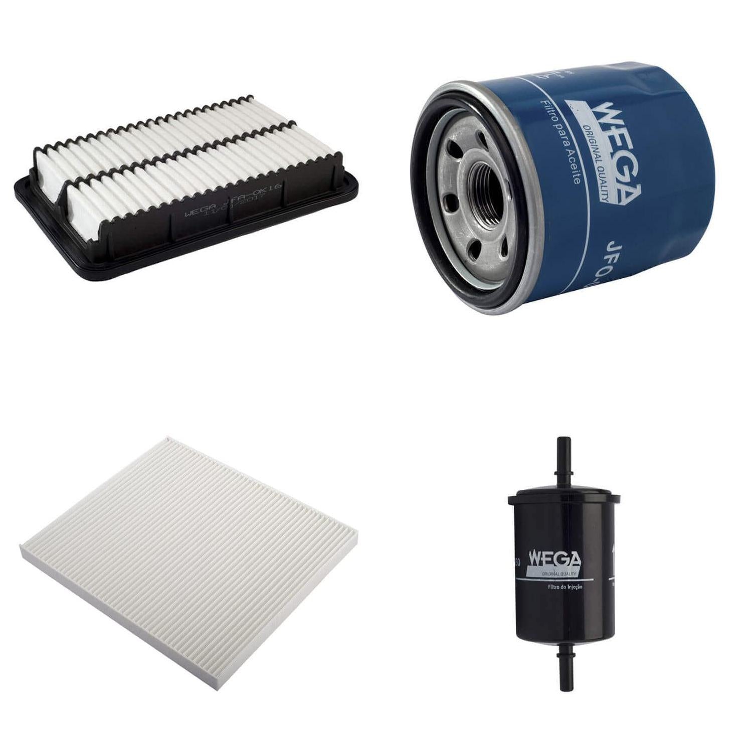 Kit Filtros Hyundai Hb20 Hb20S 1.0 - Wega - Wkl225 - (4)