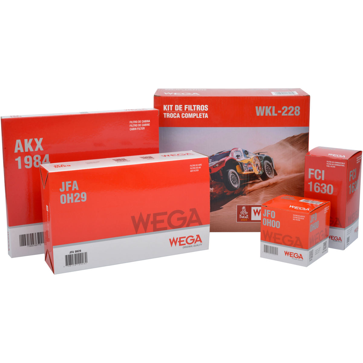Kit Filtros Hyundai Hb20S 1.0 - Wega - Wkl228 - (1)
