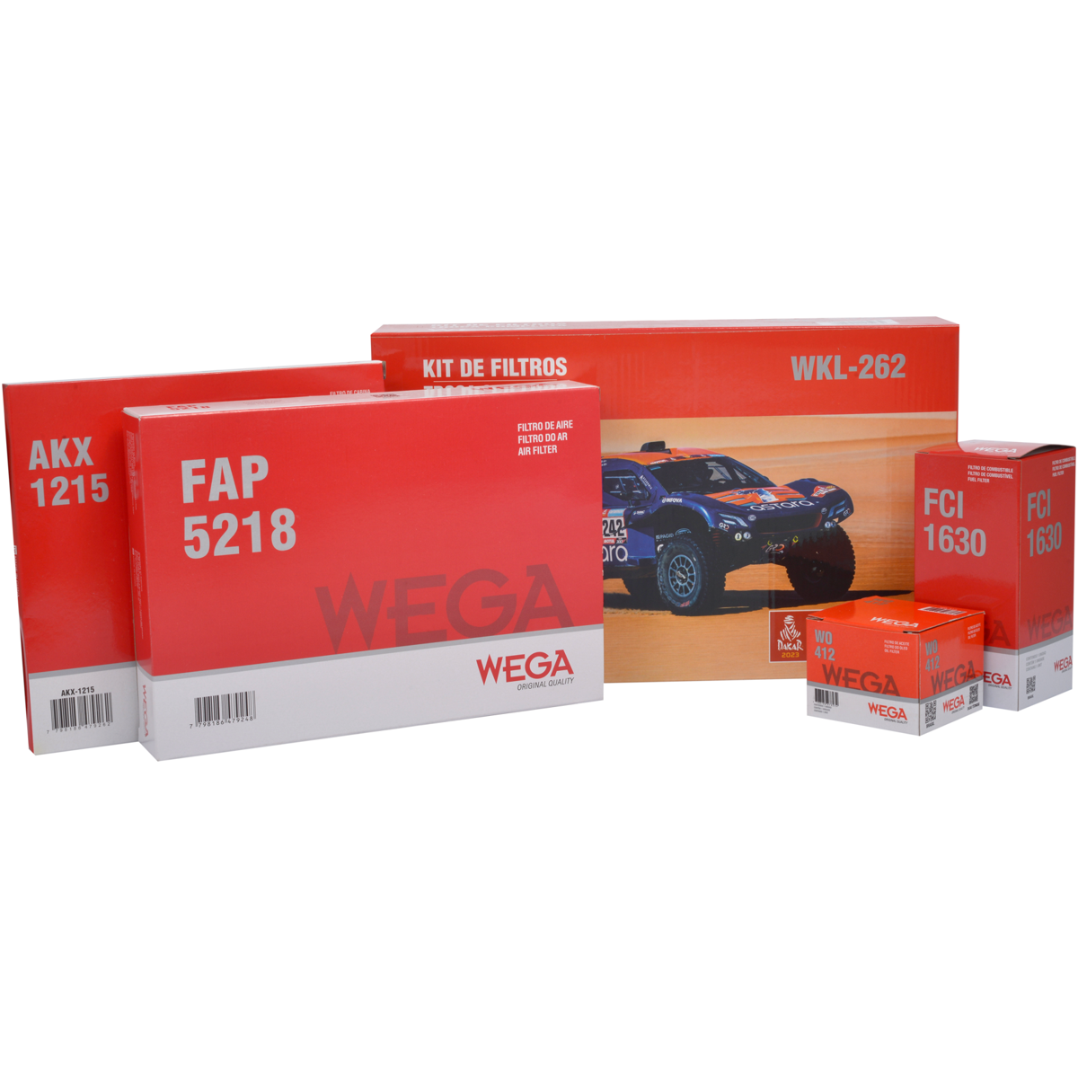 Kit Filtros Renault Kwid 1.0 - Wega - Wkl262 - (1)