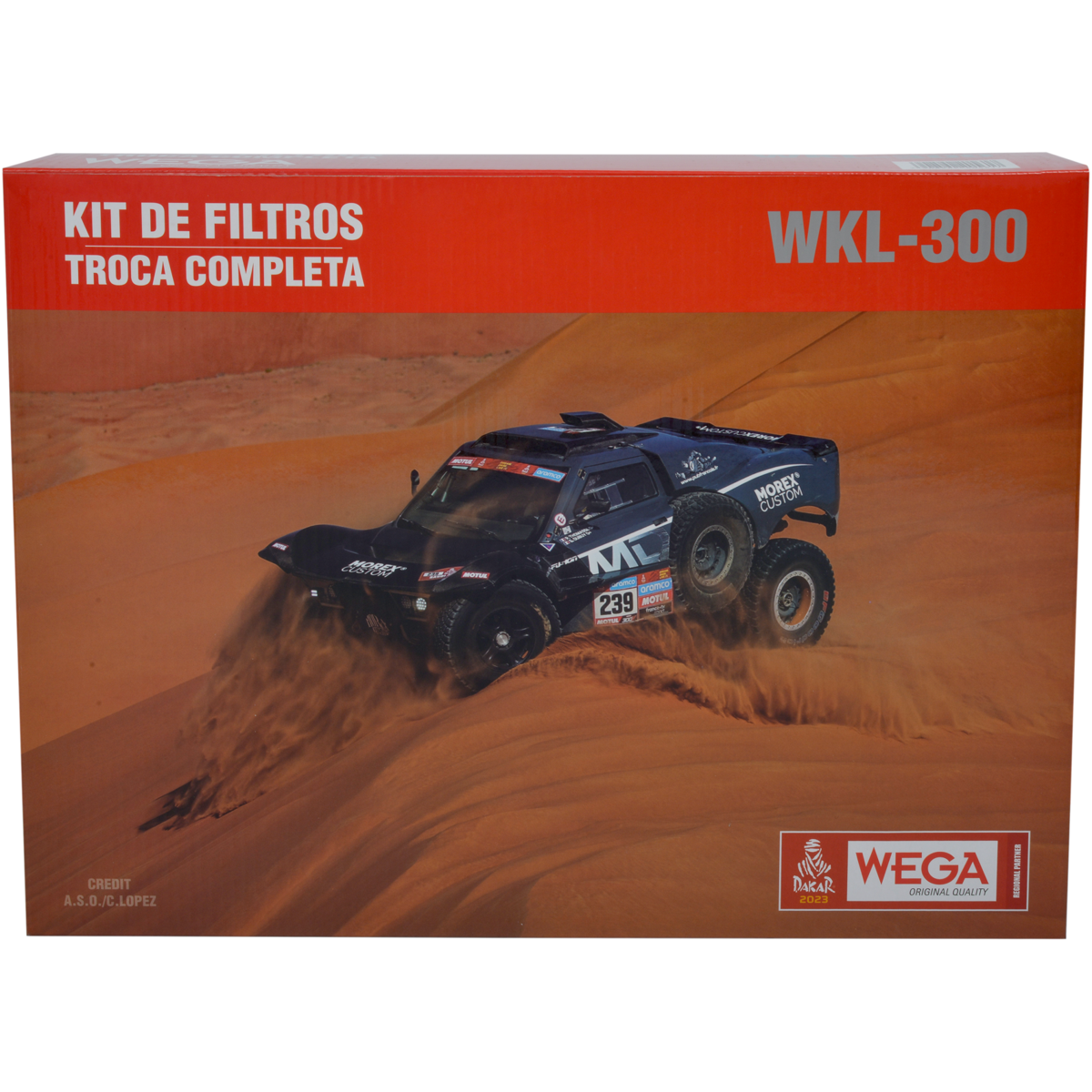 Kit Filtros Vw Fox Gol Voyage 1.0 - Wega - Wkl300 - (2)