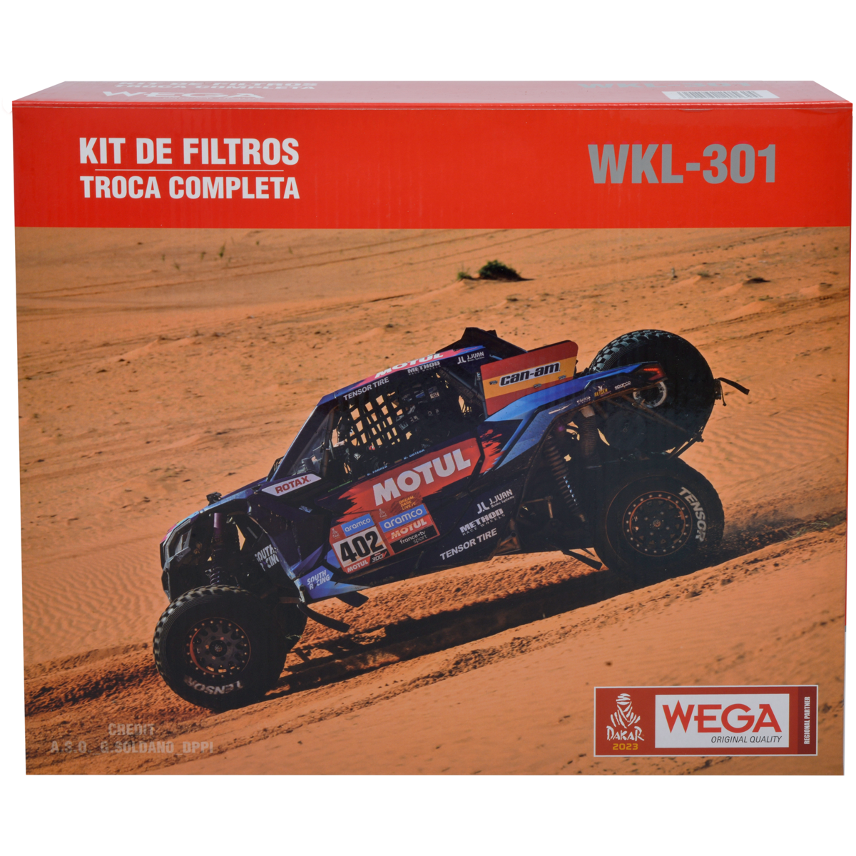 Kit Filtros Vw Cross Fox Fox Space Fox 1.6 - Wega - Wkl301 - (2)