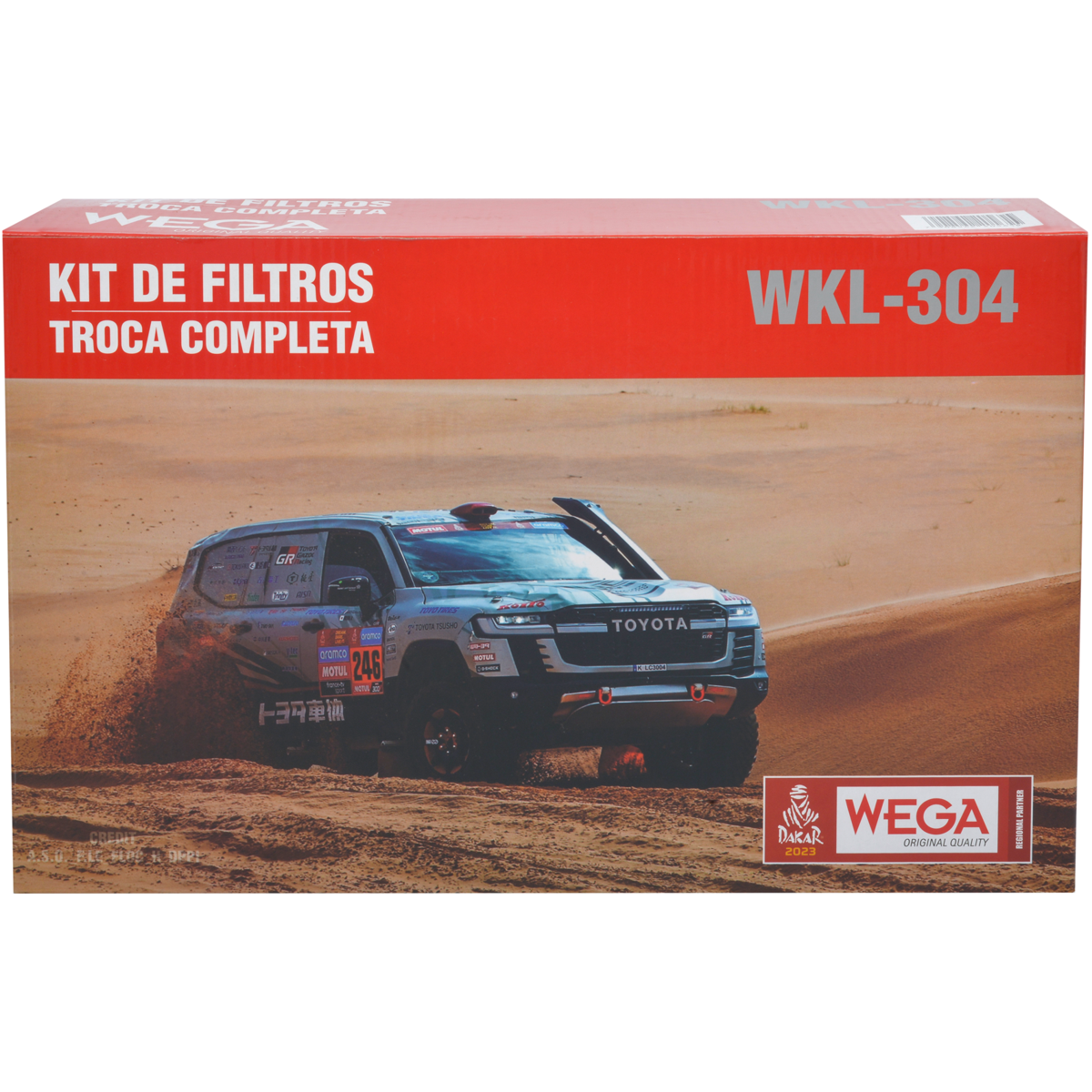 Kit Filtros Vw Polo T-Cross 250 Virtus Tsi 1.4 - Wega - Wkl304 - (2)