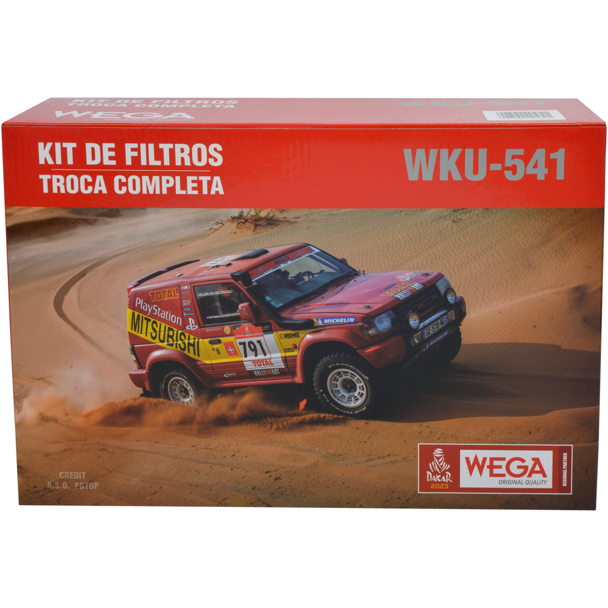 Kit Filtros Mitsubishi L200 Pajero Sport Diesel 2.4 - Wega - Wku541 - (2)