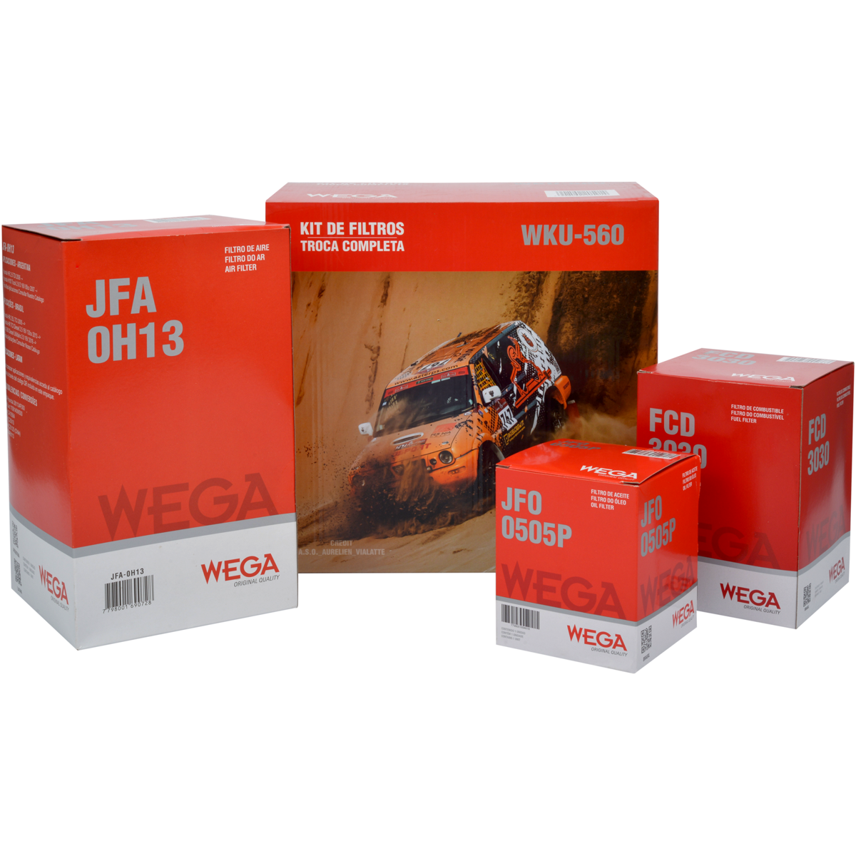 Kit Filtros Hyundai Hr 2.5 - Wega - Wku560 - (1)