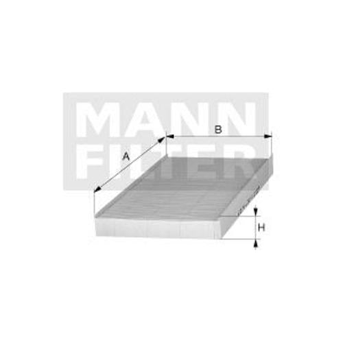 Filtro de Cabine Refil - Mann-Filter - CU 2440 - (2)