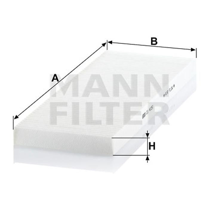 Filtro de Ar Refil - Mann-Filter - CU 4151 - (3)