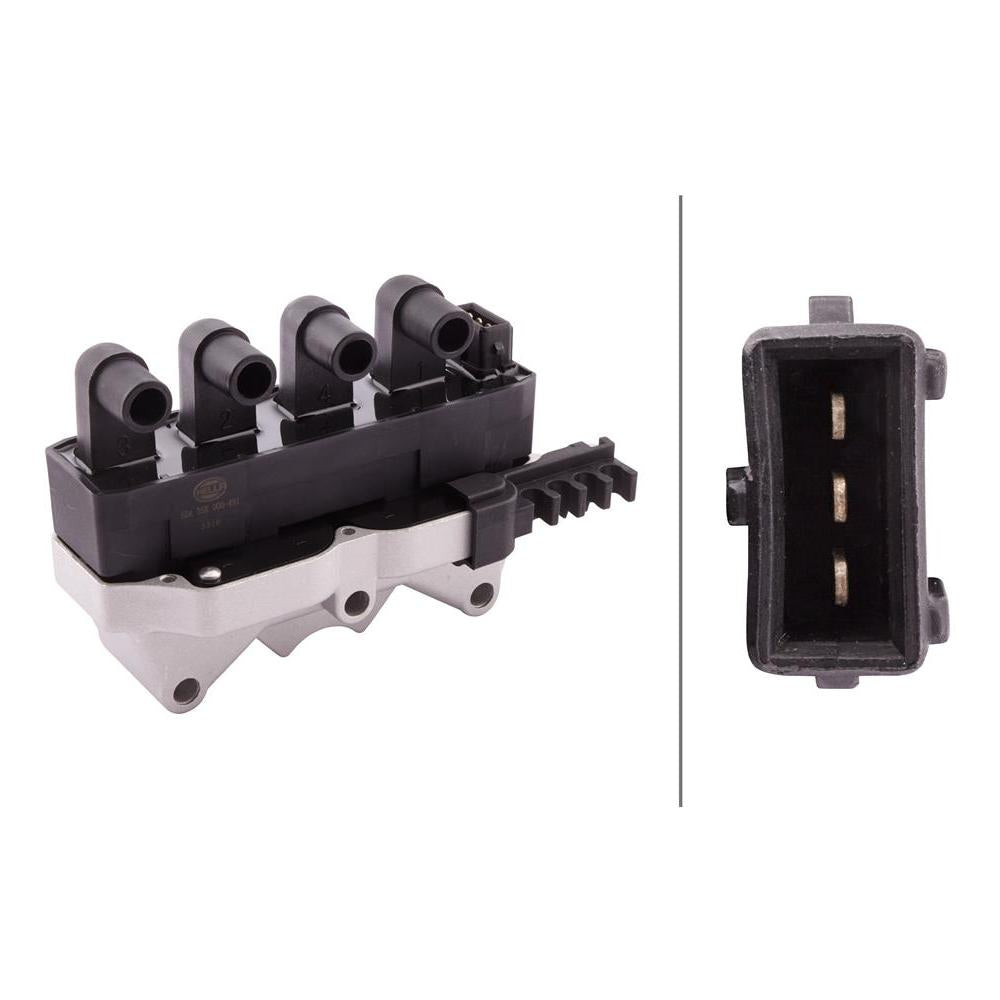 Bobina de Ignição - Hella - HBI0040 - (1)