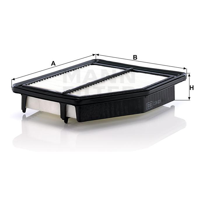 Filtro de Ar do Motor - Mann-Filter - C 24 021 - (2)