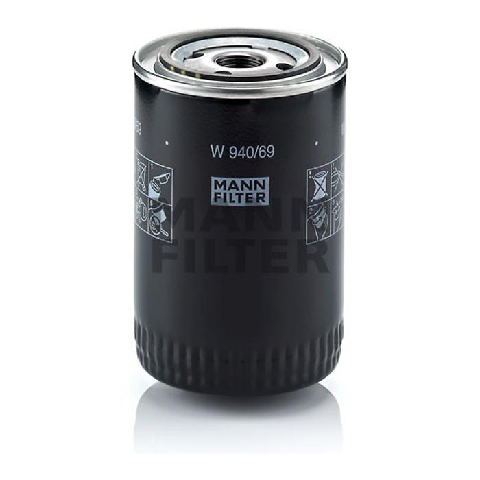 Filtro de Óleo Blindado do Motor - Mann-Filter - W 940/69 - (1)