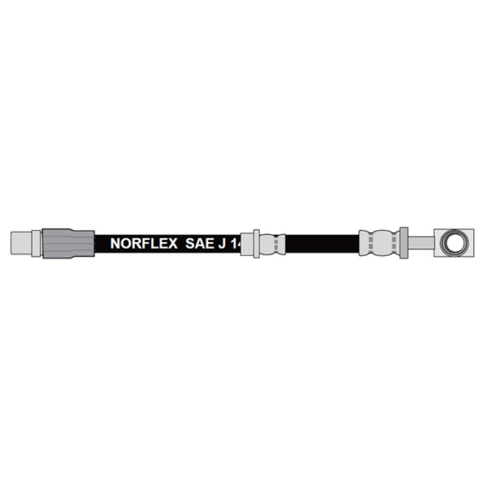 Mangueira Flexível de Freio Dianteiro - Norflex - 4102 - (1)