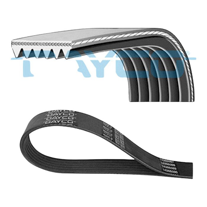Correia de Acessórios Poly-V 6 Estrias - DAYCO - 6PK1450 - (1)