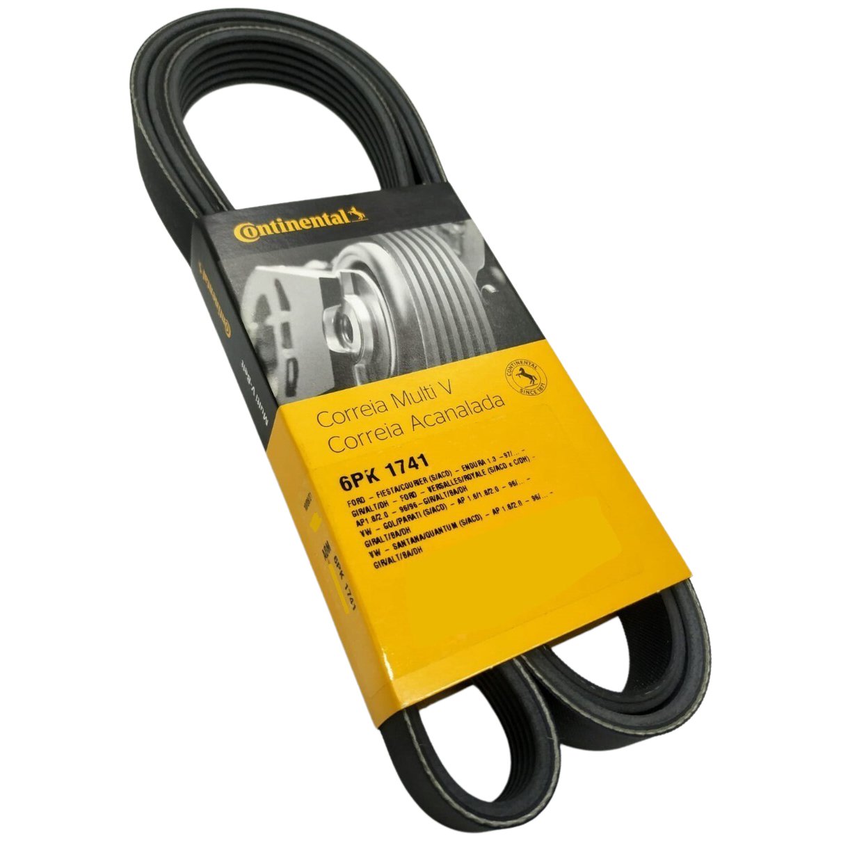 Correia de Acessórios Micro V - CONTINENTAL - 6PK1760 - (1)