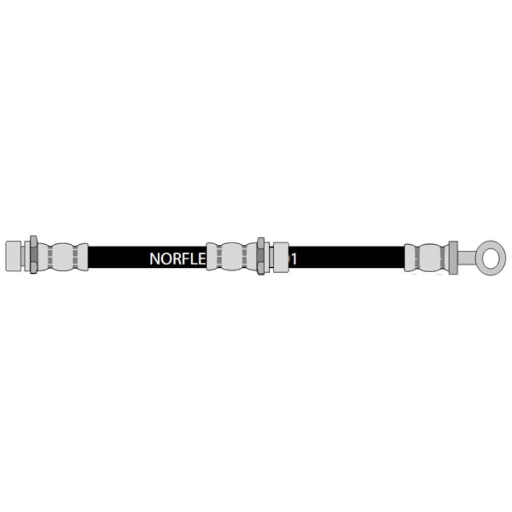 Mangueira Flexível de Freio Dianteiro - Norflex - 4801 - (1)