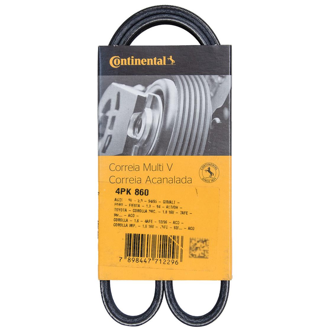 Correia de Acessórios Multi V - CONTITECH - 4PK860 - (4)