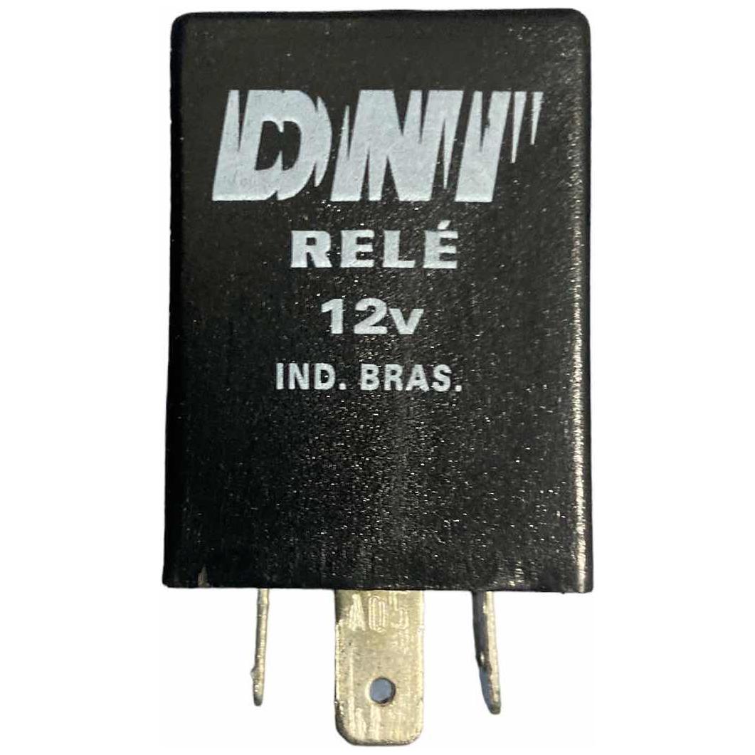 Relê Temporizador 12V 4 Terminais de Plástico - DNI - 0335 - (1)