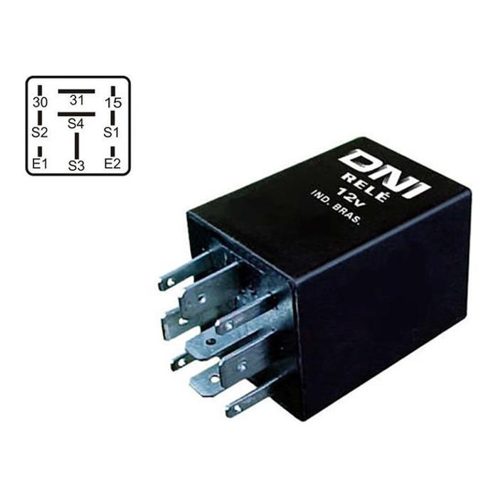 Relê Temporizador 12V - DNI - 0359 - (1)