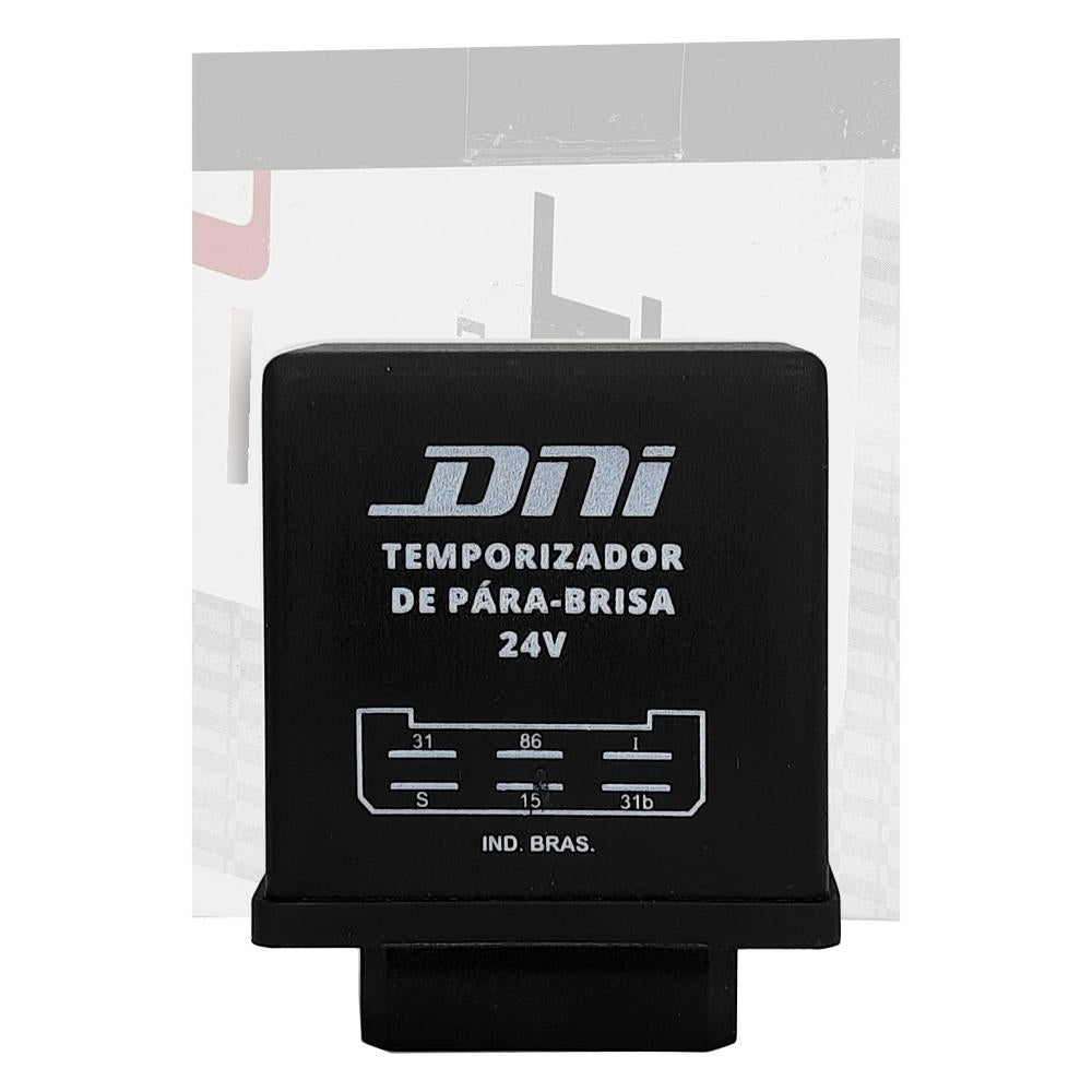 Relê Temporizador 24V 6 Conexões - DNI - 0823 - (1)
