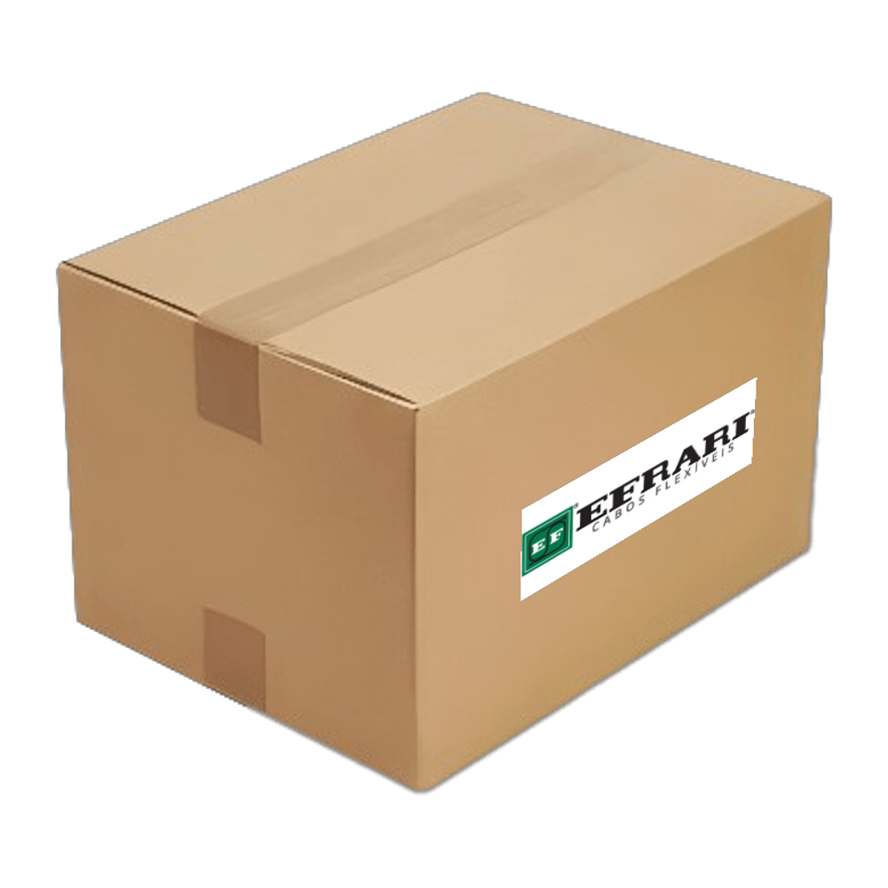 Cabo Comando Freio Mão Traseiro Esquerdo - Efrari - FNM096C - (1)