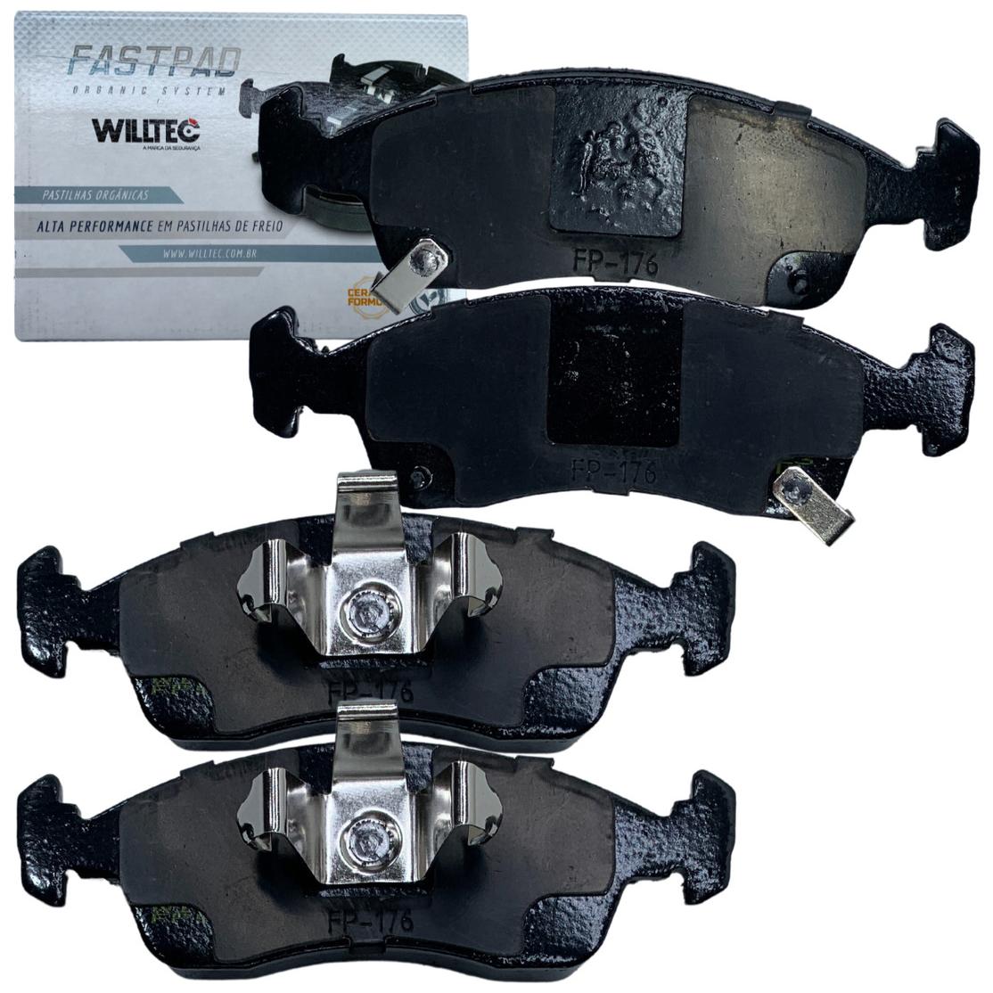 Pastilha de Freio Dianteira - WILLTEC - FP962 - (1)