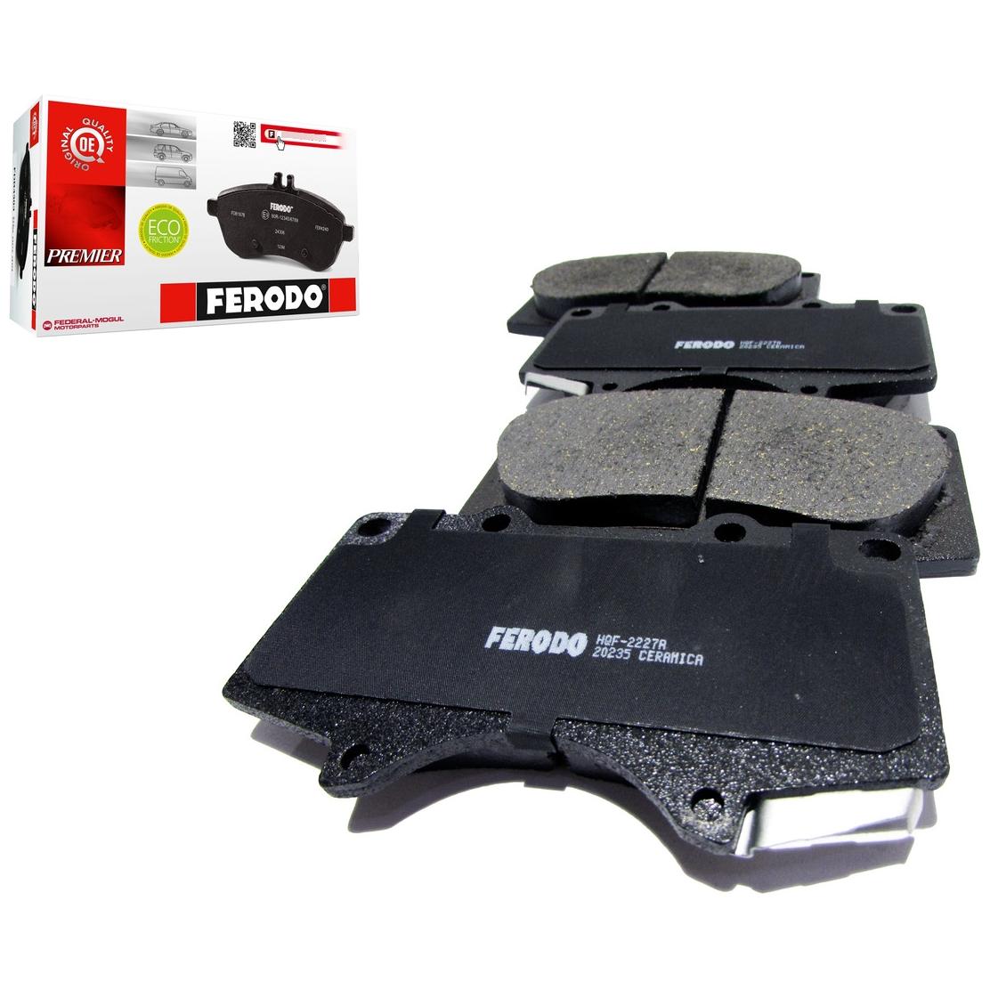 Pastilha de Freio Dianteira - FERODO - HQF-2227AC - (1)