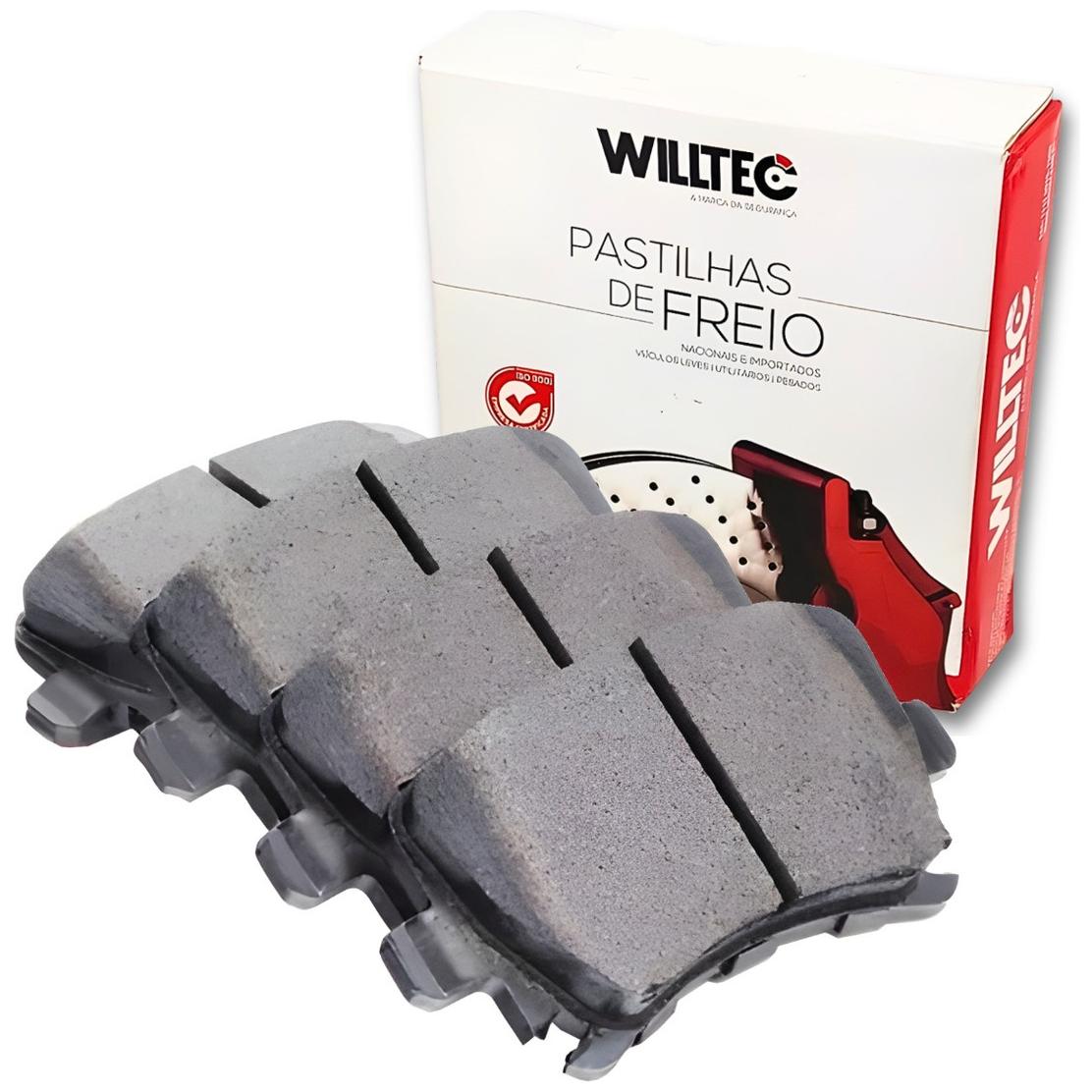 Pastilha de Freio Ceramica Dianteira - WILLTEC - PW1044 - (1)