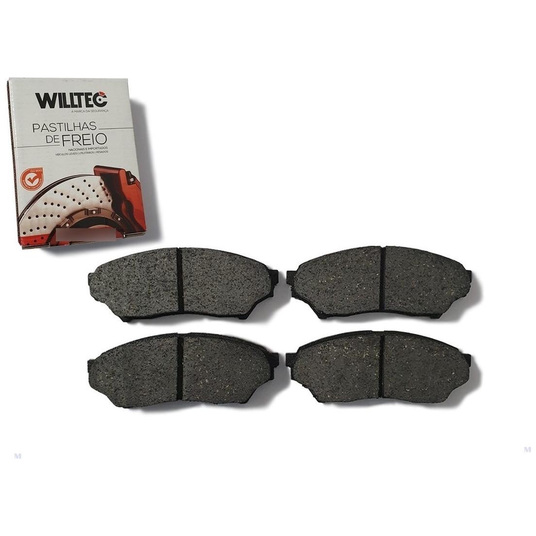Pastilha de Freio Dianteira - WILLTEC - PW74 - (1)