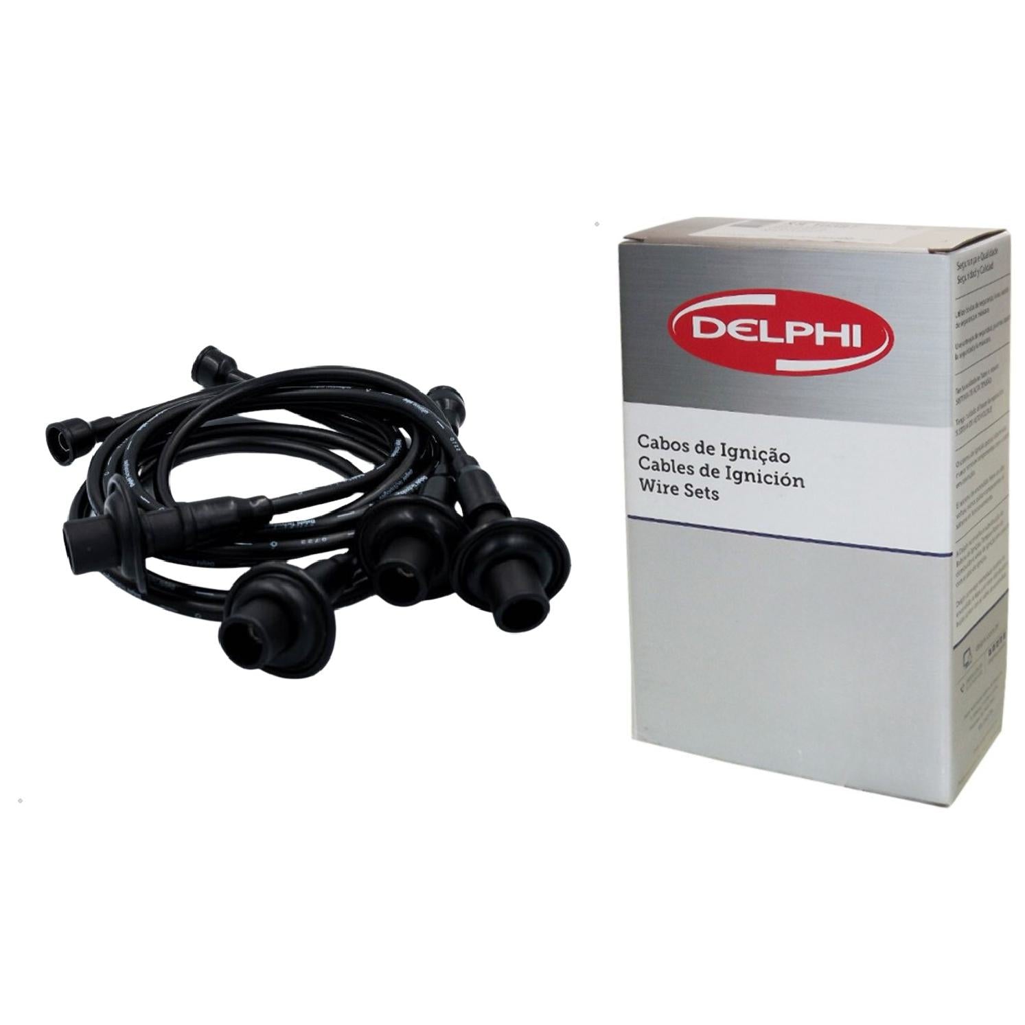 Kit Cabo de Vela e 4 Velas Ignição D-Power - Delphi - XH70042 / XS10066 - (3)