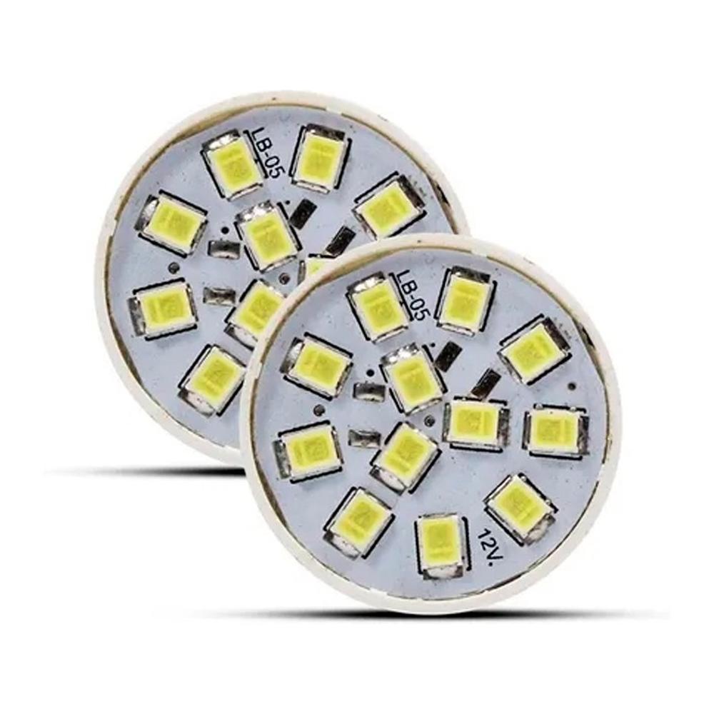 Lâmpada LED 12V 4W Modelo BA15S - Autopoli - AP1202 - (2)