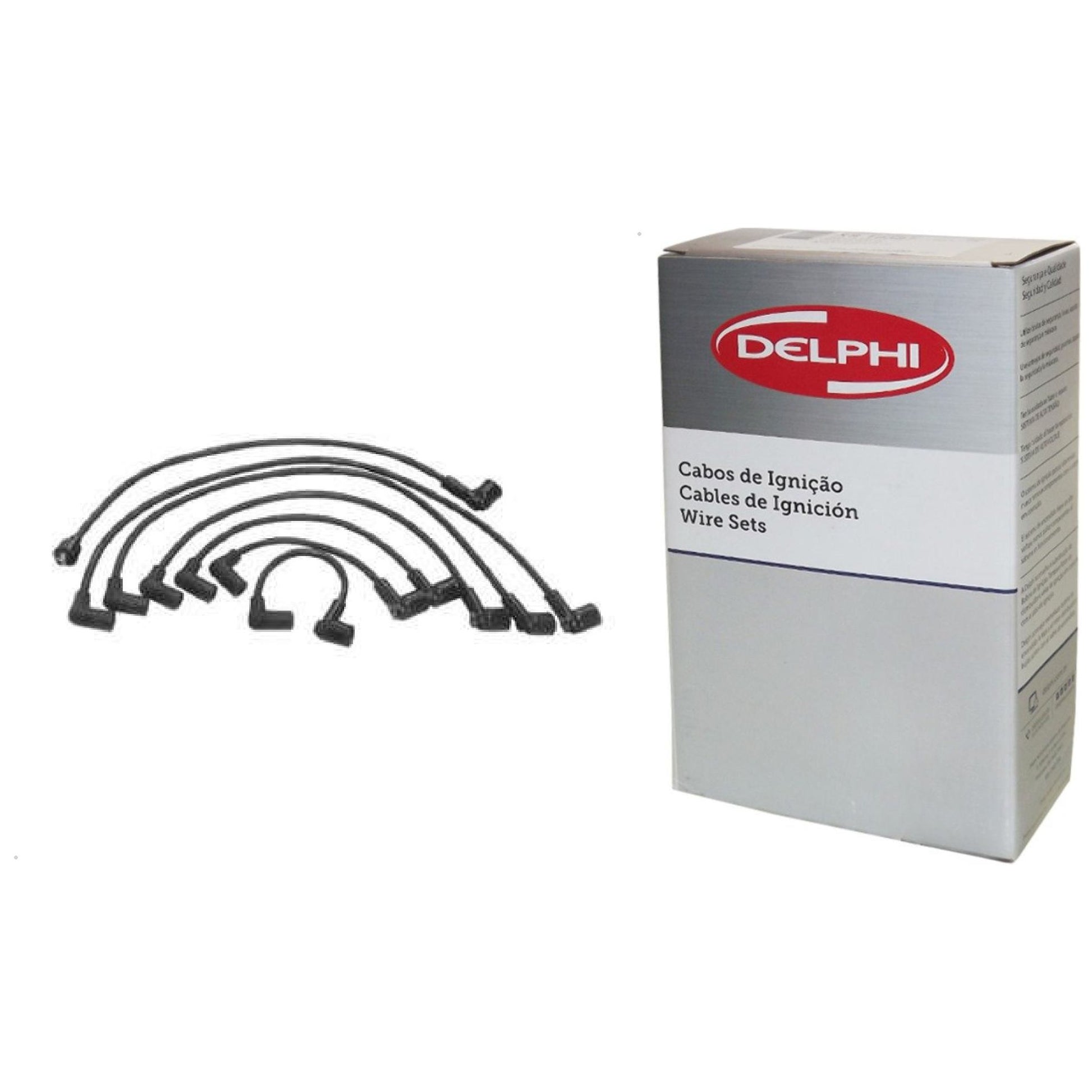 Kit Cabo de Vela e 6 Velas Ignição Yttrium - Delphi - XH40003 / XS10093 - (3)