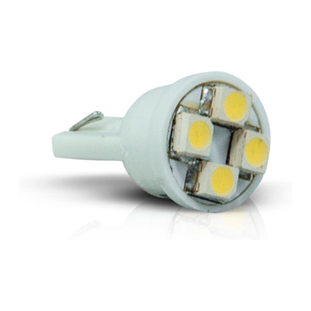 Lâmpada LED Branca 12V 1,8W Esmagada - Autopoli - AP387 - (1)