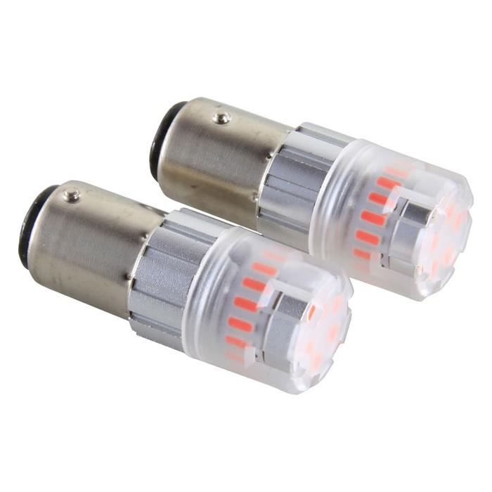 Lâmpada 1157 Vermelho 12V - Shocklight - SLL-1157T-VM - (2)
