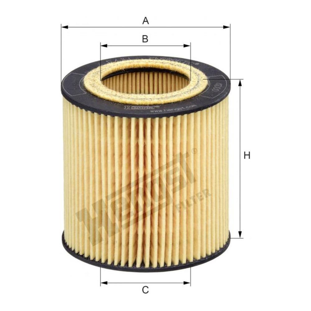 Filtro de Ar do Motor - Hengst - E61H D215 - (1)
