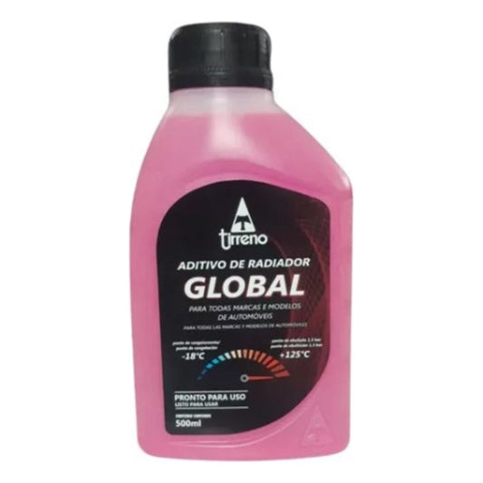 Aditivo para Radiador Orgânico Rosa Pronto para Uso 500ml - Tirreno - FLU/DS/280FU3 - (1)