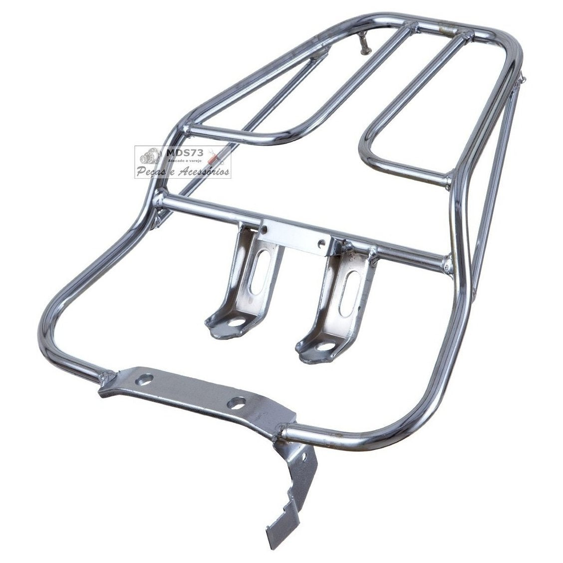 Bagageiro Traseiro Sansão Cromado de Aço Maciço - Pro Tork - BA-63HC - (2)