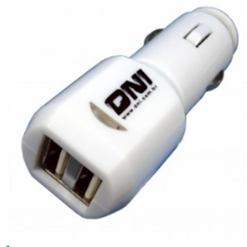 Carregador Automotivo com 2 Portas USB Universal - DNI - 0585 - (1)