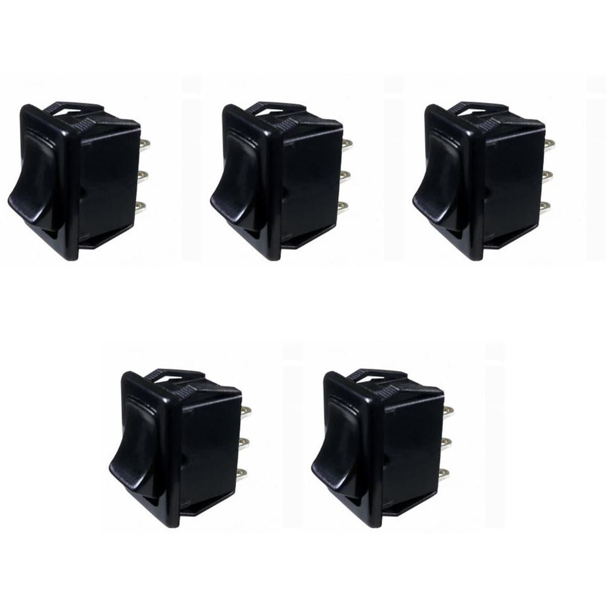 Mini Chave Comutadora Gangorra Universal 80W 3 Posições ON/OFF/ON - DNI - 2190 - (1)