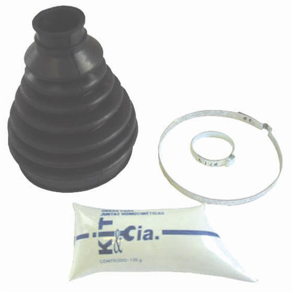 Kit Coifa Aro 15" com Abraçadeiras e Graxa - Kit & Cia - 50077 - (1)