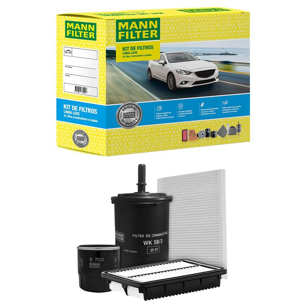 Filtro de Ar, Cabine, Óleo e Combustível - Mann-Filter - SP 1 1068-4 - (1)